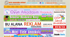 Desktop Screenshot of izmiranaokullarirehberi.com