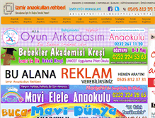 Tablet Screenshot of izmiranaokullarirehberi.com